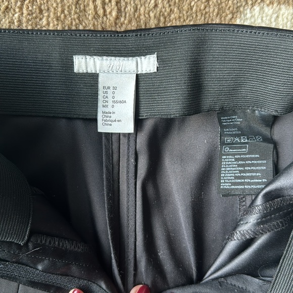 Black Satin Pants - Picture 7 of 9